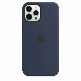 Чехол Apple iPhone 12 Pro Max Silicon Case, Deep Navy, синий